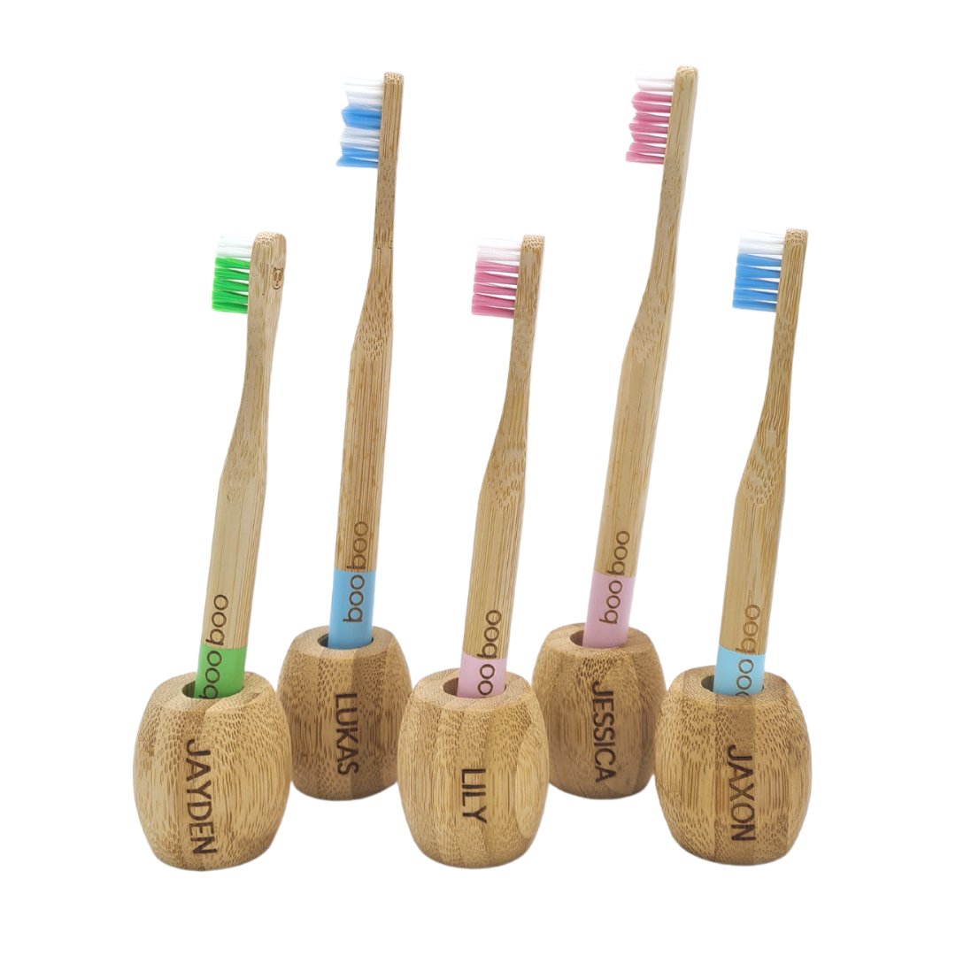 Bamboo Toothbrush Holder - eeco